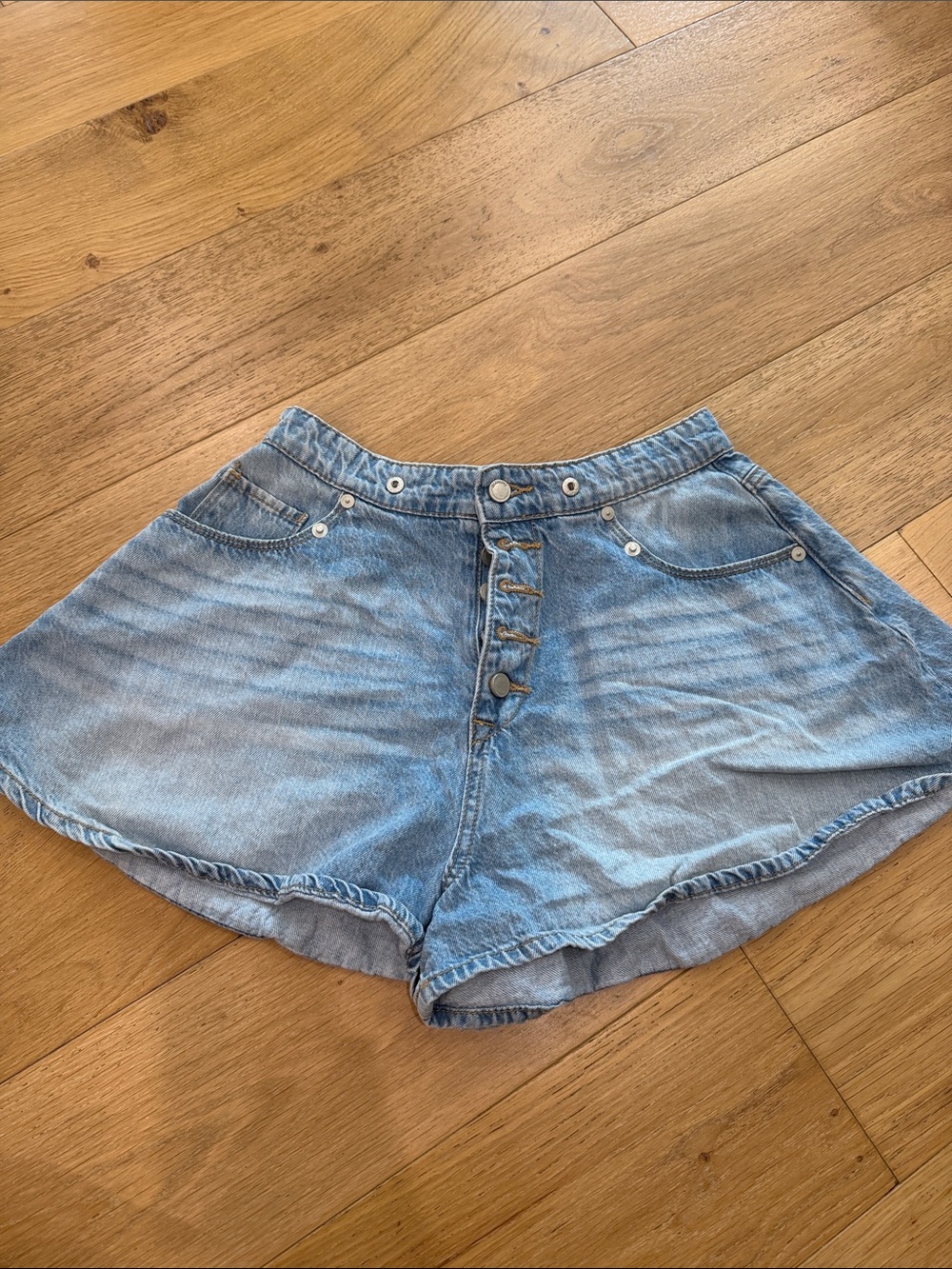 Blank NYC Denim Button-Front Women’s Skort